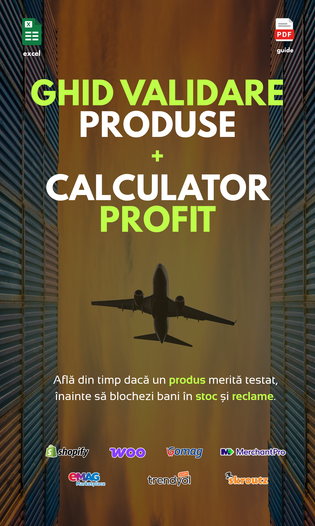 Ghid de Validare Produse pentru E-commerce + Calculator Profit E-commerce (versiunea 2026)