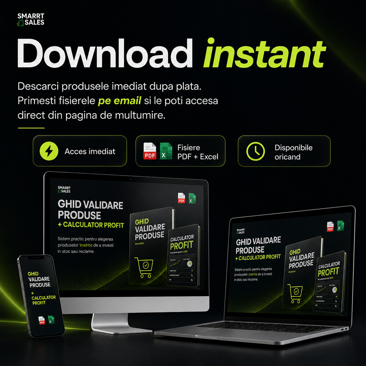 Calculator Profit Ecommerce, pentru Magazin Online Propriu si Marketplace-uri