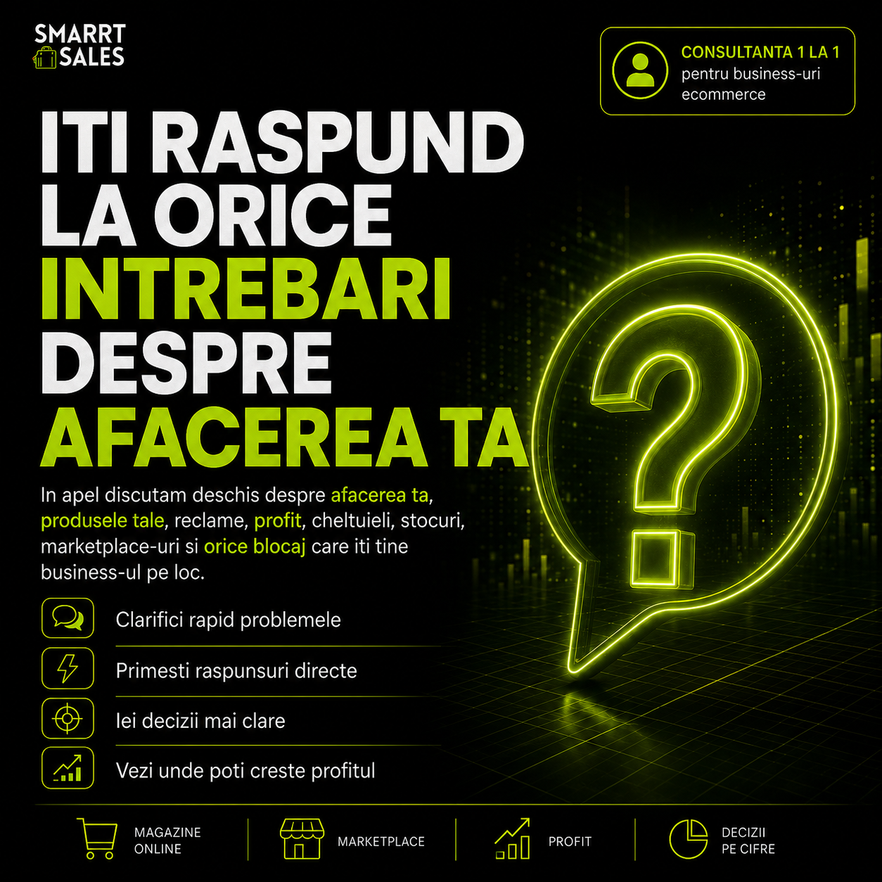 Apel de consultanta - Audit E-commerce 1 la 1