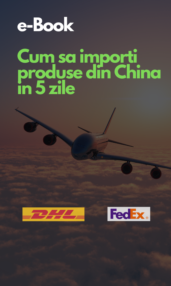 e-Book, Cum sa importi produse din China in 5 zile